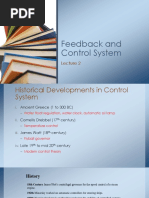 Feedback and Control System