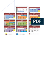 Calendário acadêmico EAD engenharias 2019