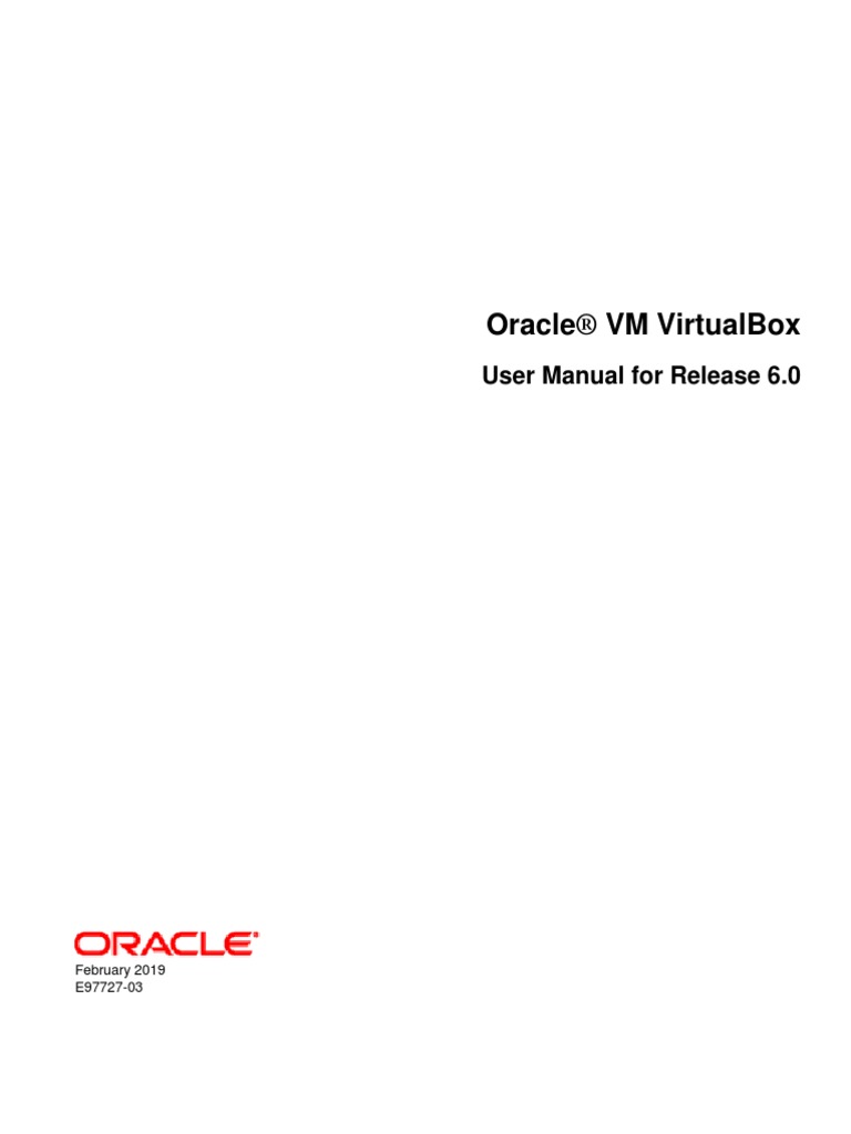 Virtual Box Manual | PDF | Virtual Machine | Operating System
