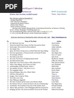 Ebook4Expert Ebook Collection | PDF | Self-Improvement