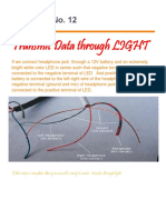 Transmit Data Through LIGHT: Project No. 12