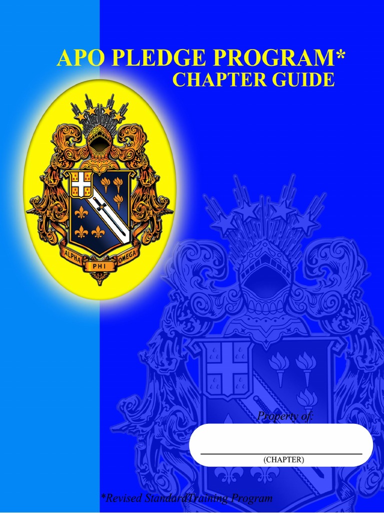 Program Manual | PDF | Fraternities And Sororities | Identity Document