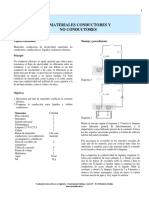 5-Materiales Conductores y No Conductores