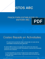 Pasos para Establecer Un Sistema ABC 2