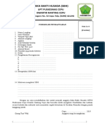 Form Pendaftaran Saka Bakti Husada (SBH)