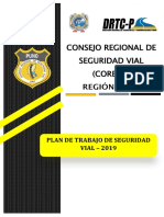 Plan de Seguridad Vial 2019 Región Puno