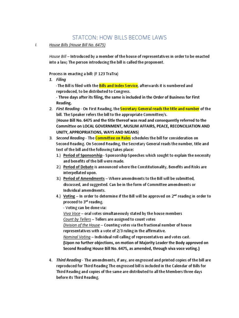 Statcon Bills Ordinances | PDF | Bill (Law) | Veto