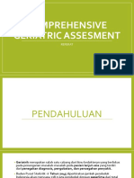 CGA Assessment for Elderly Patients