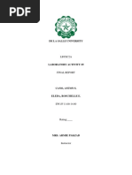 Laboratory Report of the Basic Arithmetic Operations Using C++ 