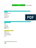 RESCHDULE EXAM MOD 15 JAN 2019 PREP