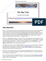 The Rig Veda - Resource of Research