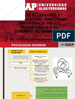 Clase II. Funciones Del Lenguaje - Significados