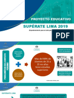 Proyecto Educativo Superate Lima