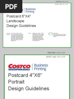 Costco Postcard Template