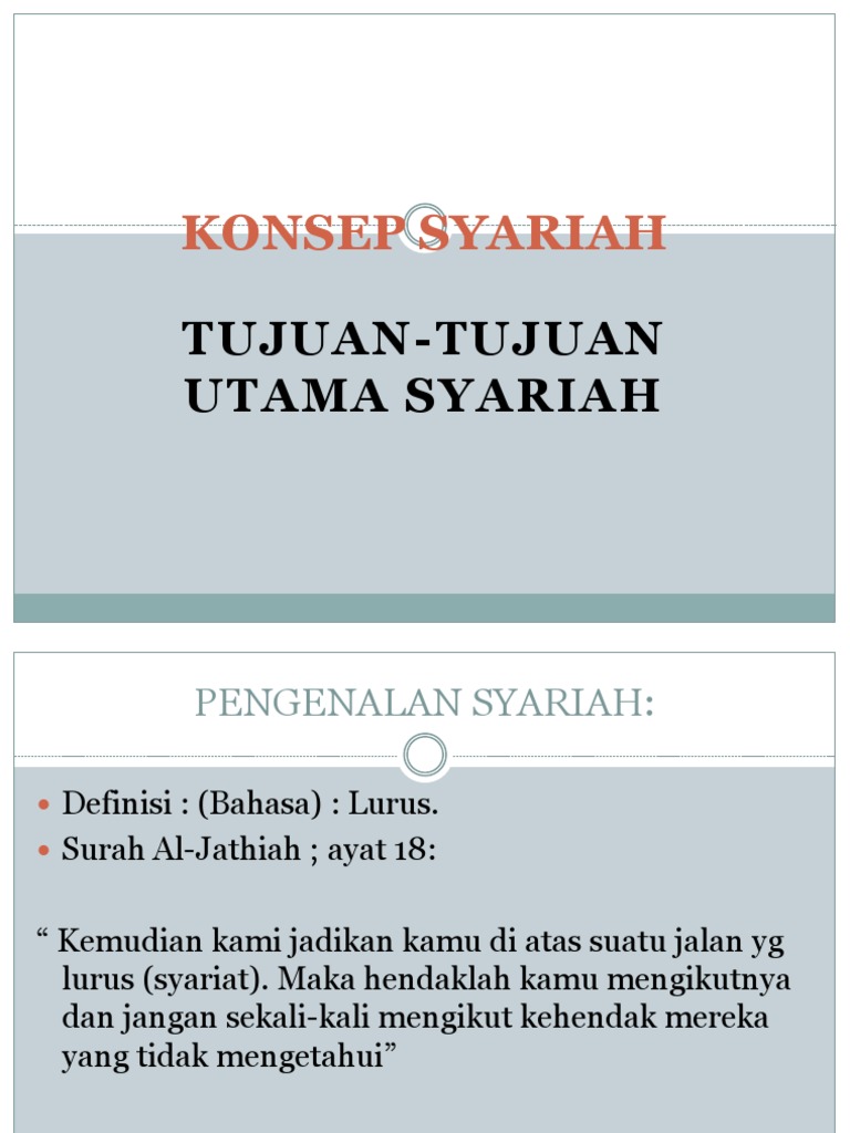 Konsep Syariah Pdf