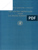 Les Cultes Orientaux Dans La Dacie M Ridionale PDF