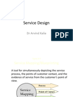 Service Design: DR Arvind Kalia