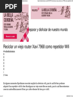 Reciclar Un Viejo Router Xavi 7968 Como Repetidor Wifi Soloelectronicos