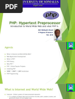 PHP: Hypertext Preprocessor: Introduction To World Wide Web and What PHP Is