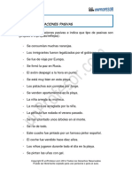 Ejercicio Las Oraciones Pasivas 216 PDF