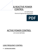 Active and Reactive Power Contol