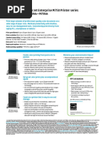 Color Laserjet Enterprise M750 Printer Series: M750N - M750Dn - M750Xh