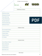 Air Pollutants, Their Types and Classification