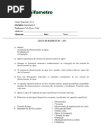 Lista de Exercícios AP1 