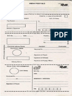 Money Order Form