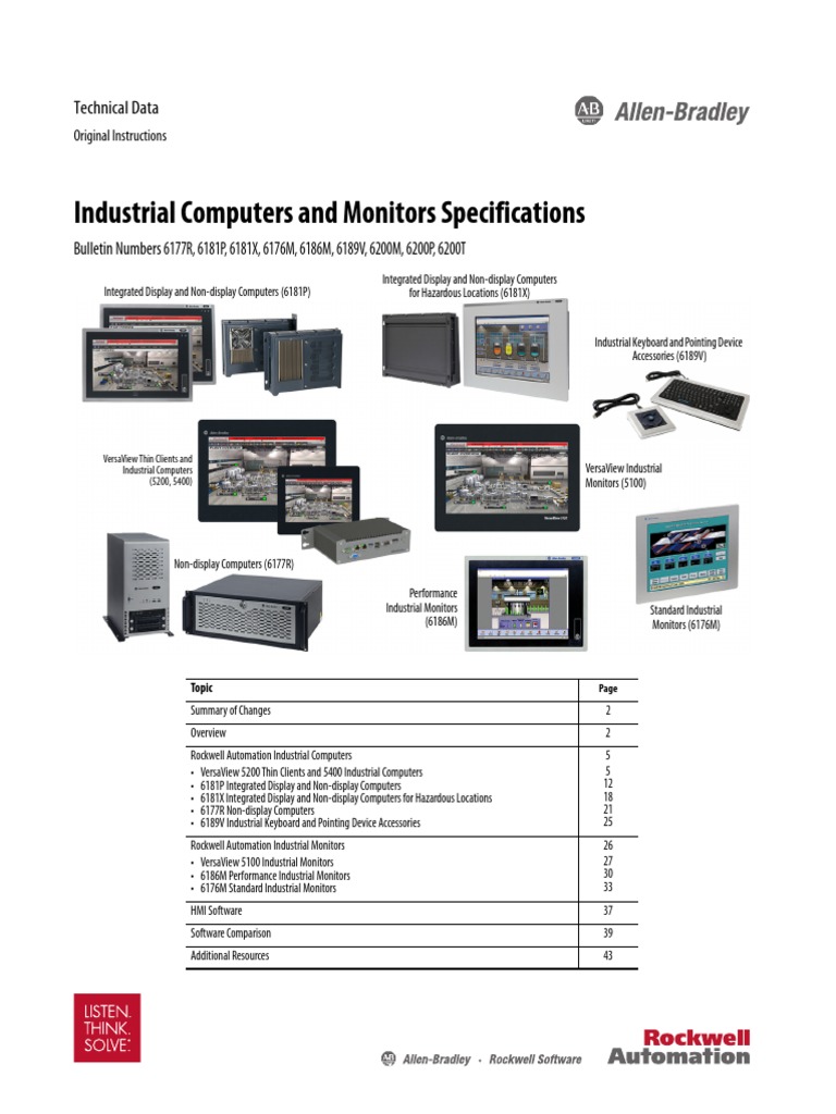 Touch Panel HMI | PDF | Computer Monitor | Solid State Drive