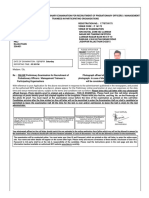 Call Letter for Online Preliminary Exam