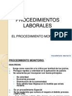 Procedimiento Derecho Laboral