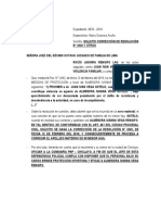 Escrito de Corrección de Resolución