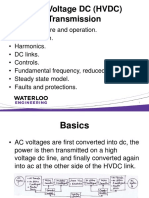 High Voltage DC (HVDC) Transmission