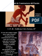 La Fraternidad de Constructores del Faraón - Imágenes - I.·.P.·.H.·. Guillermo Calvo Soriano, 33º