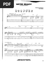 Boston - We Are Ready - Guitar TAB