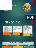 GENOCIDIO, DESAPARICIÓN Y TORTURA