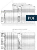 Cartillas de Evaluacion de Plagas