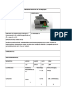 Ficha de Característica Técnicas de Los Equipo2123456