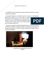 Propuesta para El Proyecto de Física y Matemáticas II