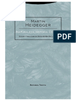 Martin Heidegger - Historia, Naturaleza, Estado