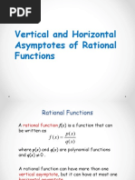 Vertical and Horizontal Assymptote of Rational Functions