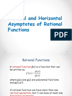 Vertical and Horizontal Assymptote of Rational Functions