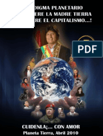 Paradigma planetario ¡O se muere la madre tierra o se muere el capitalismo! Cartilla 5