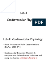 Lab 04-Cardiovascular Physiology