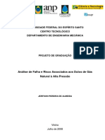 Analise de Falha e Risco Associados Aos Dutos de Gas A Alta Pressao PDF