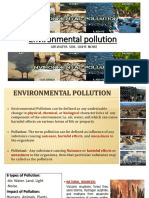Environmental Pollution: Air - Water. Soil. Light. Noise
