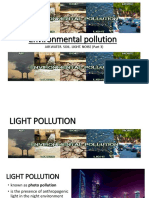 Environmental Pollution: Air - Water. Soil. Light. Noise (Part 3)