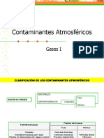 Contaminantes atmosféricos clasificación