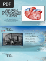 ¿Por Qué La Escuela Sabática Es El Corazón de La Iglesia?: Pr. @heyssencordero